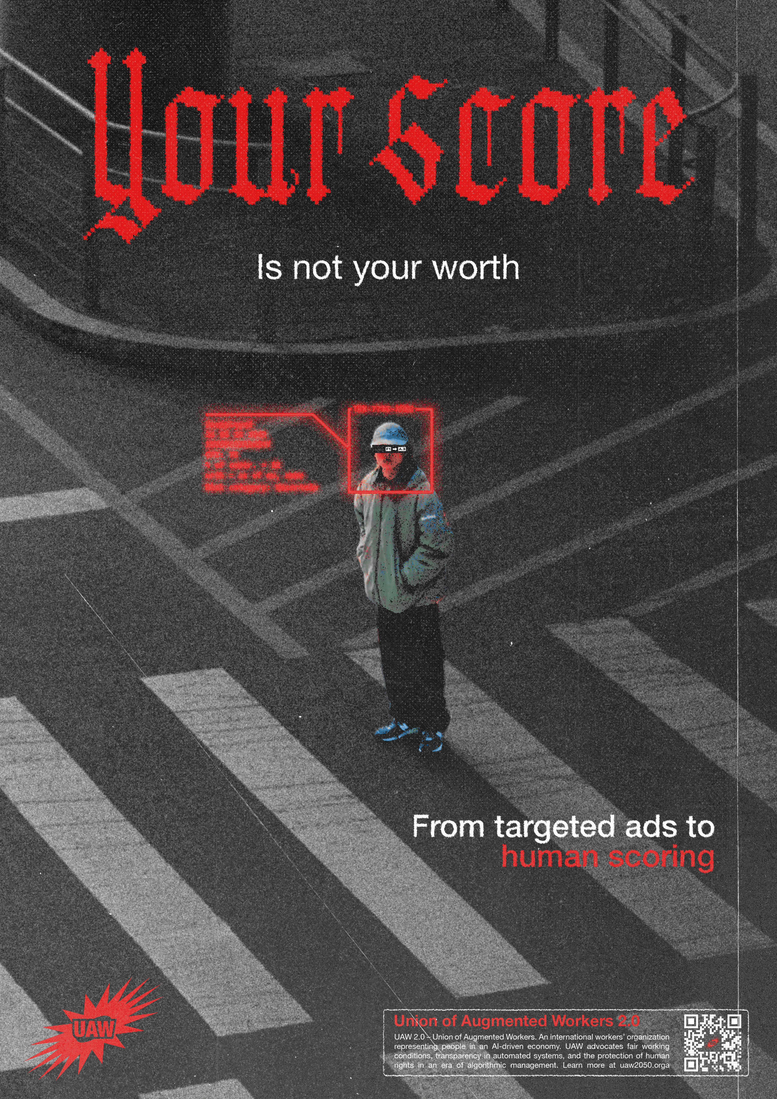 Your score is not your worth poster