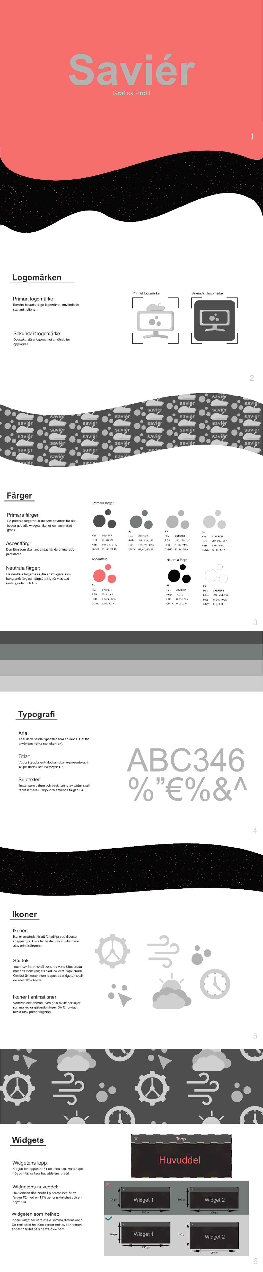 Saviér graphic profile style guide